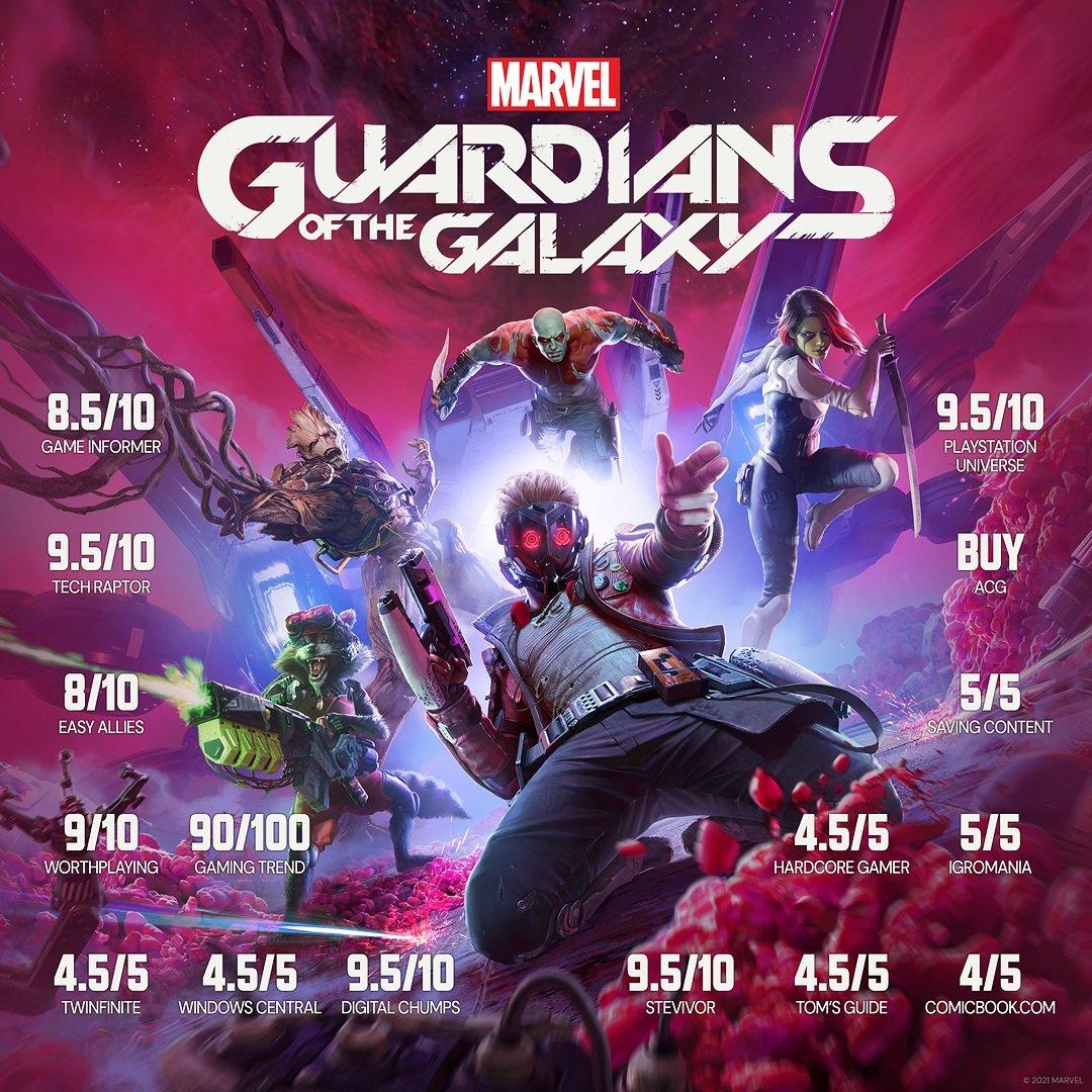 Marvel's Guardians of the Galaxy, Square Enix, PlayStation 4 