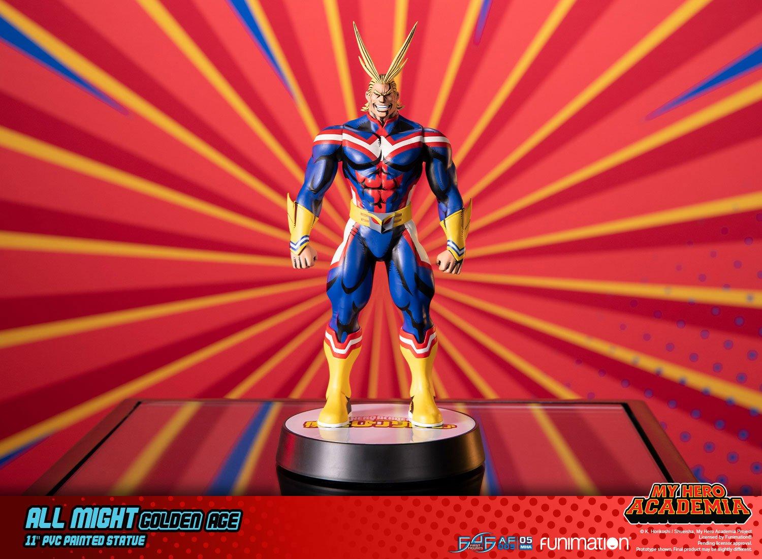 life size all might statue