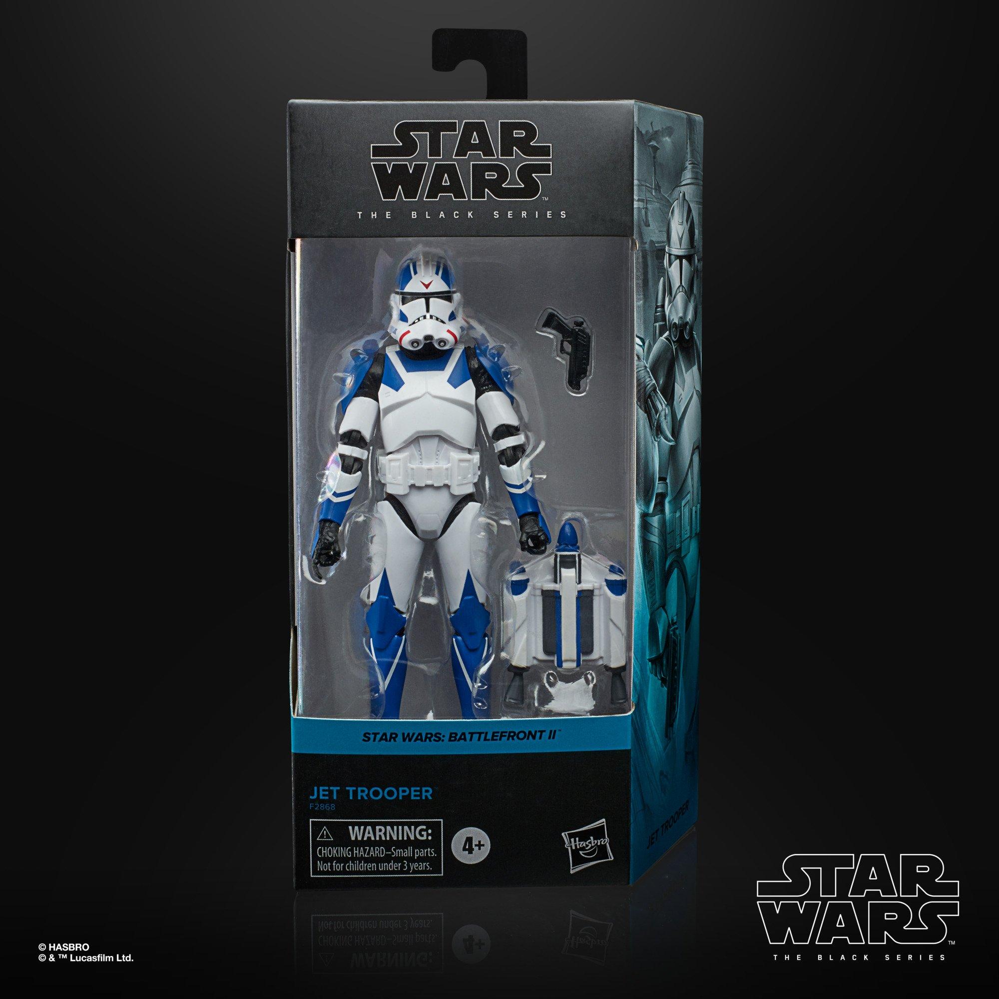 Hasbro The Black Series Star Wars Battlefront II Jet Trooper Action