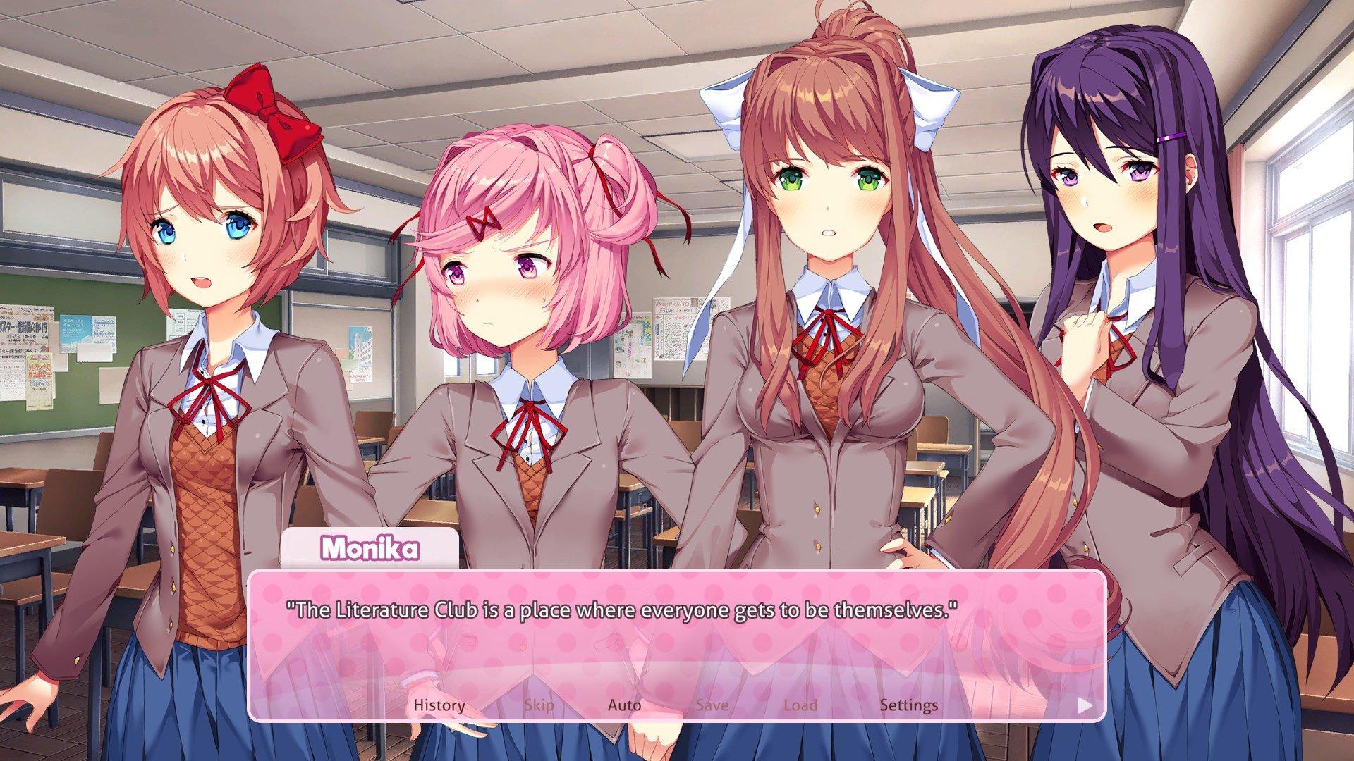 Amazon.com: Doki Doki Literature Club Plus (PS5) : Video Games