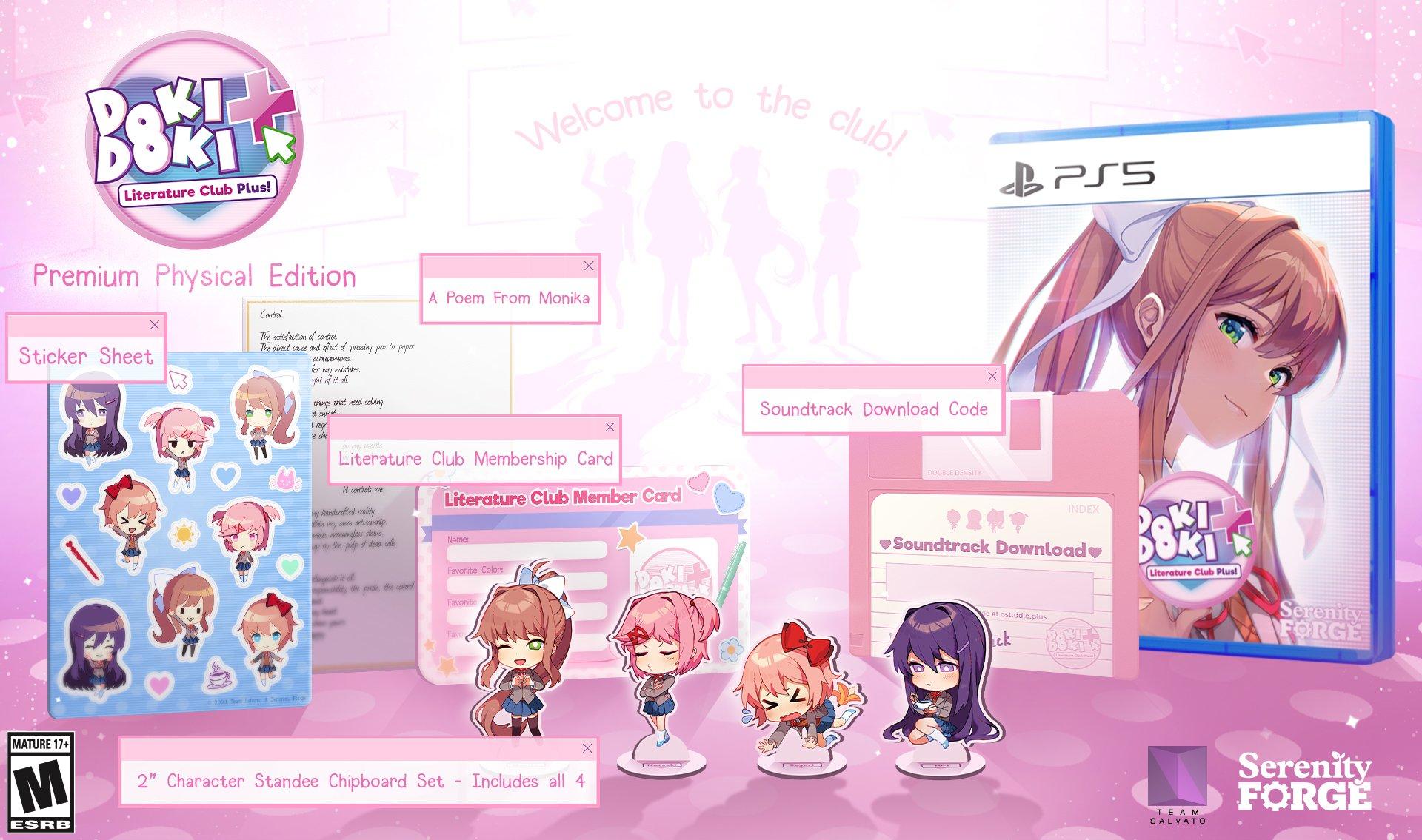 Doki Doki Literature Club Plus! Gets The Group Back Together On PS5 And PS4  Later This Month - PlayStation Universe