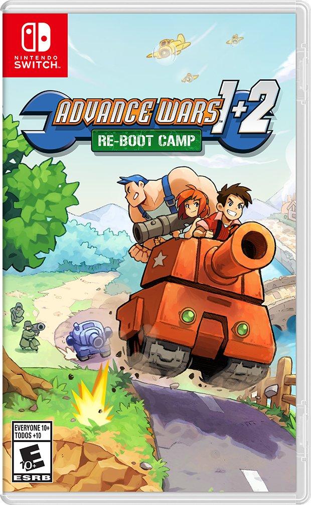 Nintendo Switch Game Advance Wars 1+2 Re-boot Camp Single And