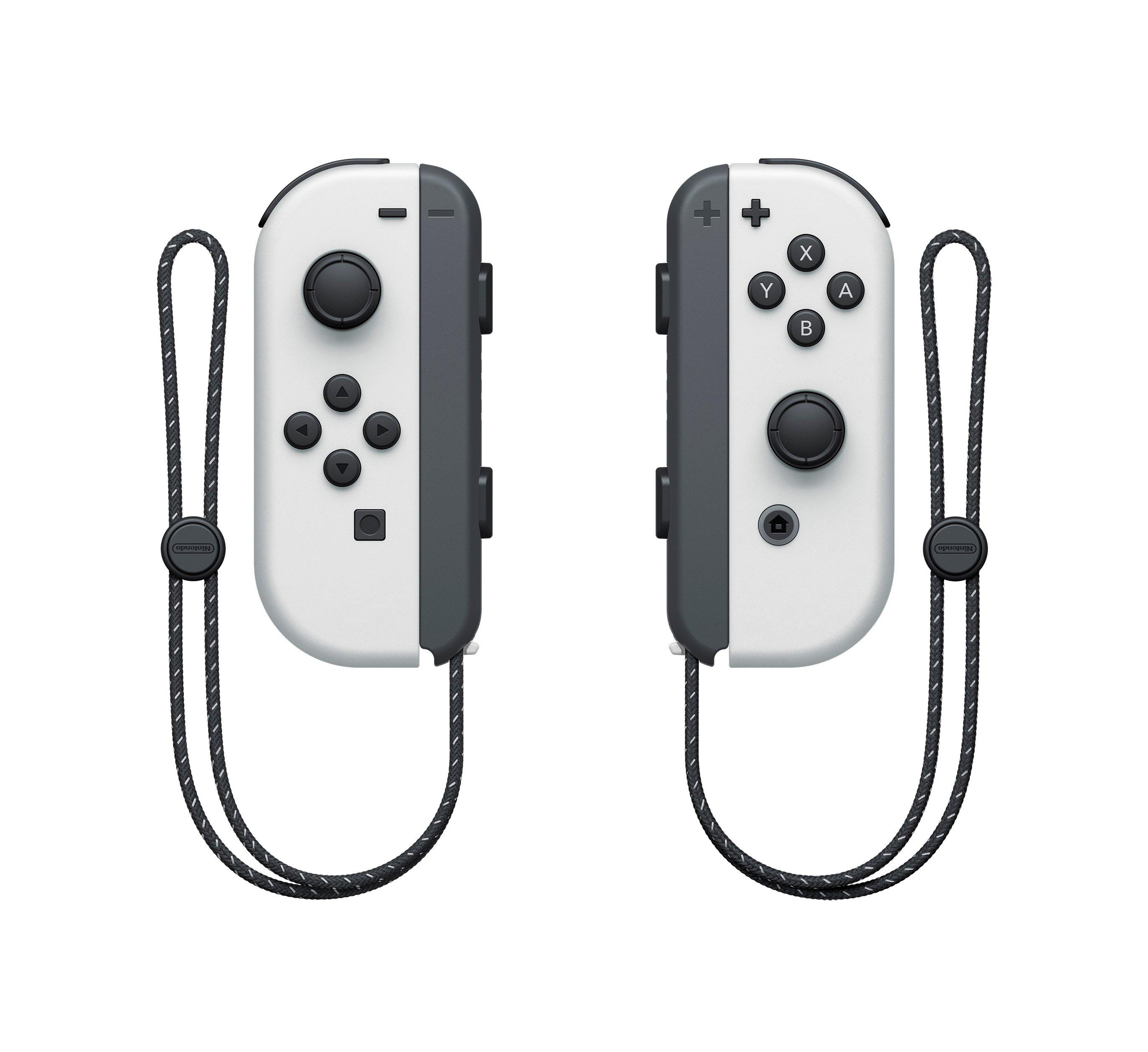 list item 3 of 5 Nintendo Switch OLED with White Joy-Con