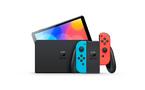 Nintendo Switch OLED Console Blue and Red Joy-Con