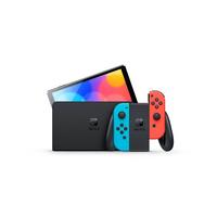 list item 2 of 5 Nintendo Switch OLED Console Blue and Red Joy-Con