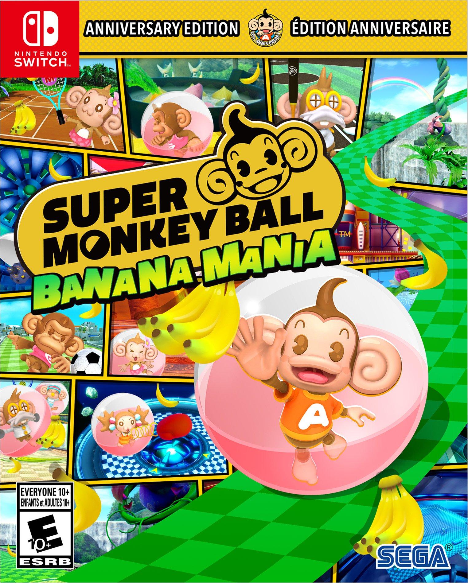 Super Monkey Ball Banana Mania Anniversary Edition Nintendo Switch Nintendo Switch Gamestop