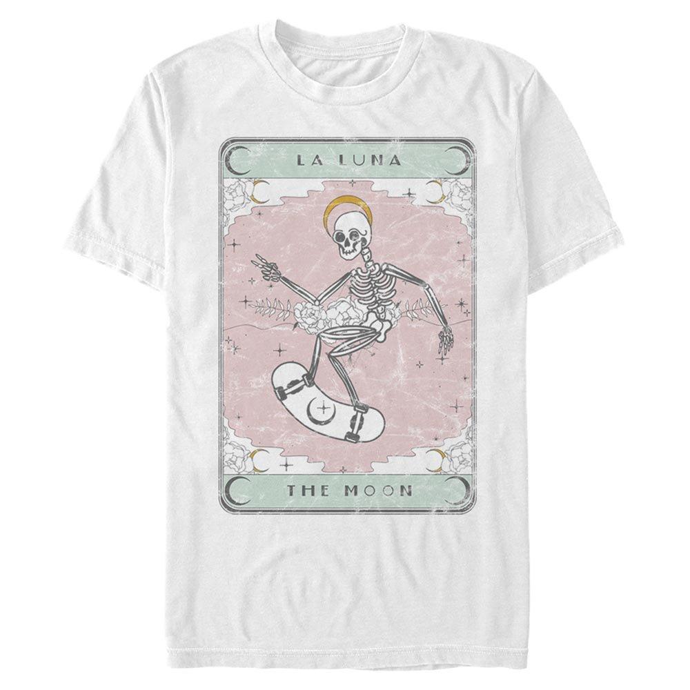 La Luna The Moon Skeleton Tarot Card Unisex T-Shirt