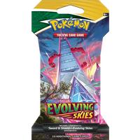 list item 1 of 4 Pokemon Trading Card Game: Sword and Shield - Evolving Skies Sleeved Booster