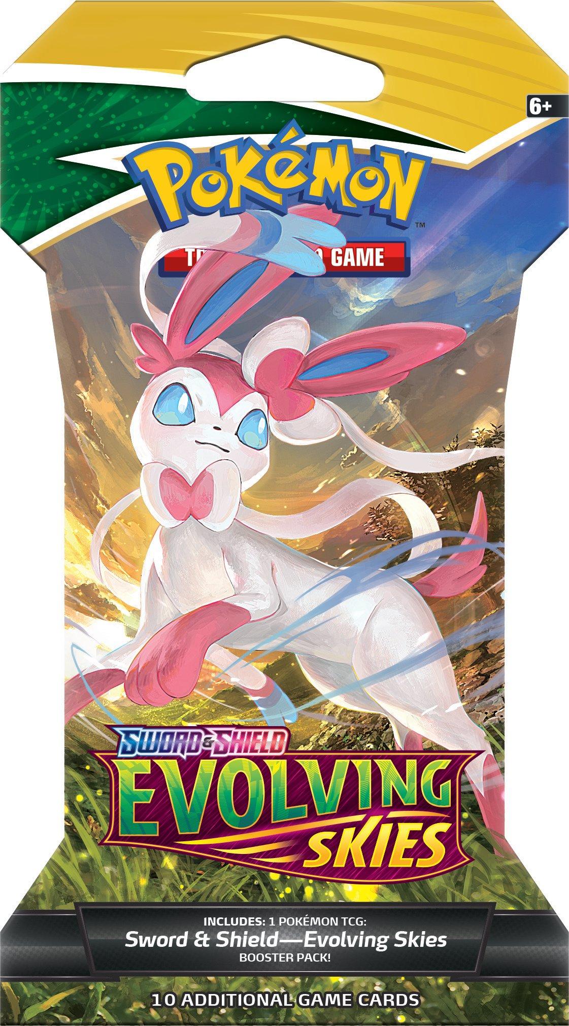Pokemon Trading Card Game: Sword and Shield - Evolving Skies Sleeved  Booster Pack