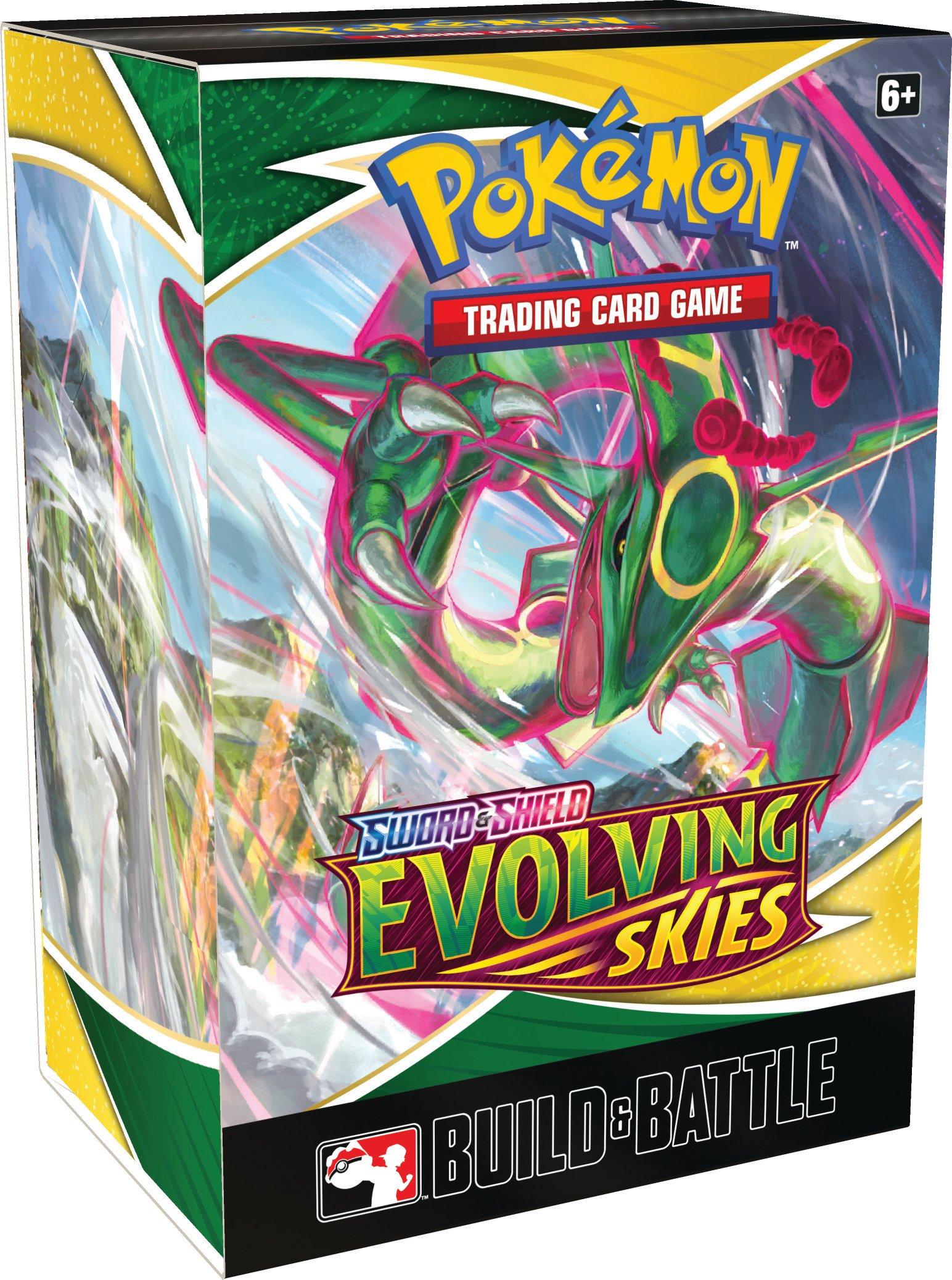 Pokemon Trading Card Game Sword and Shield Evolving Skies Build and