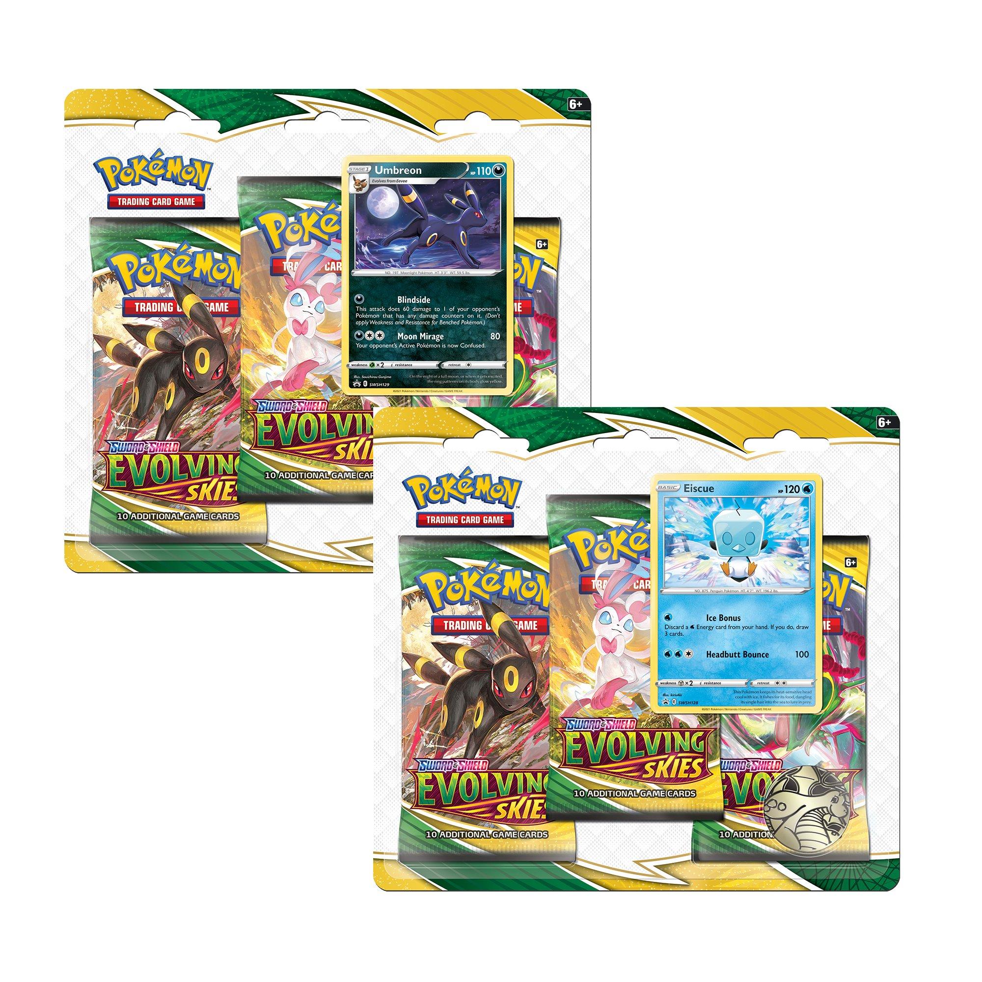POKEMON TRADE & PLAY DAY KIT BOOSTER PACK plus 3 packs of 3 cards