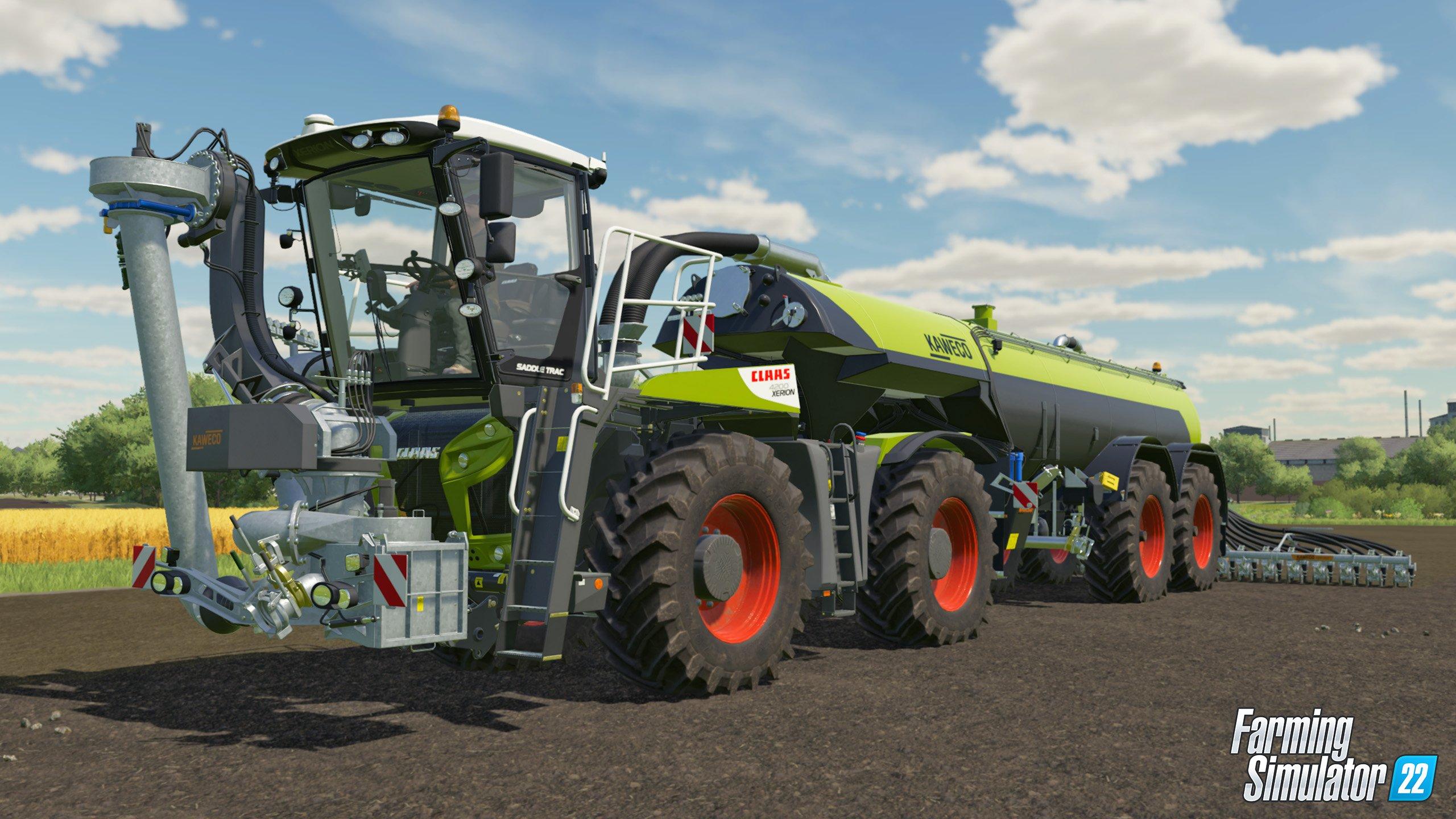 Farming Simulator 22: seasons mode, GPS, PS4, Xbox One, we take stock