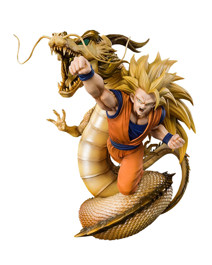 Dragon Ball Z Super Saiyan 3 Goku Dragon Fist Explosion Figuarts Zero Statue Gamestop