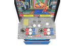 Street Fighter II Champion Edition Big Blue Arcade Cabinet with Riser
