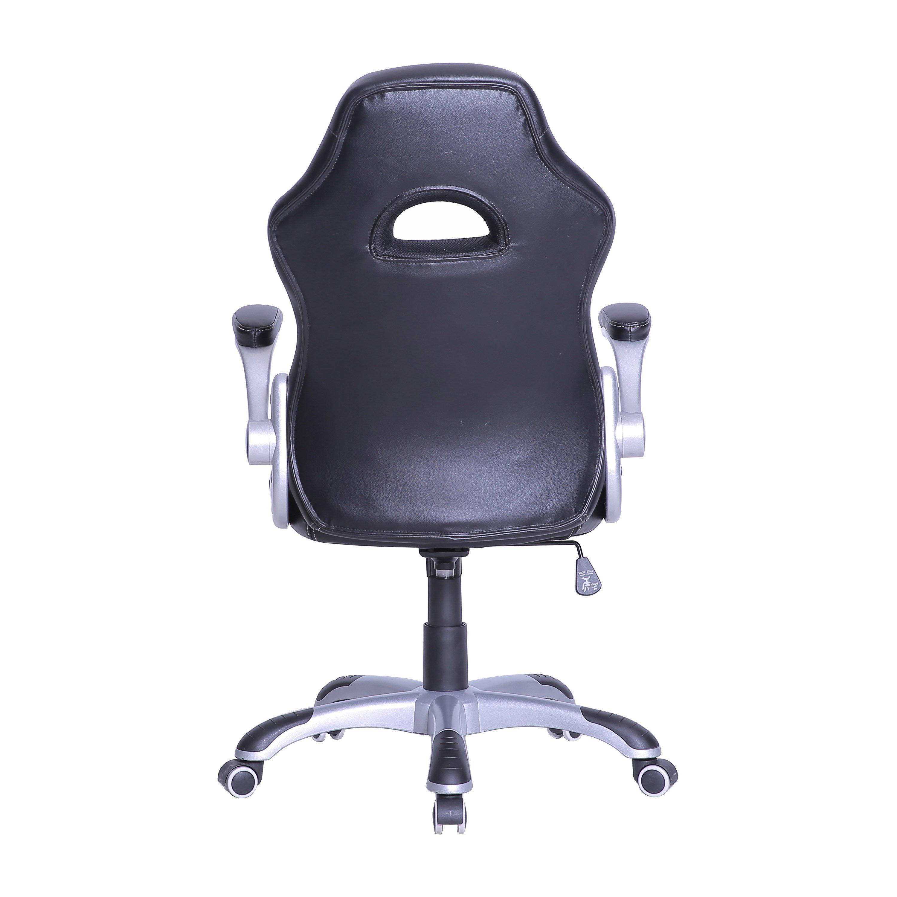 TygerClaw Executive HighBack PU Black and Red Leather Gaming Chair