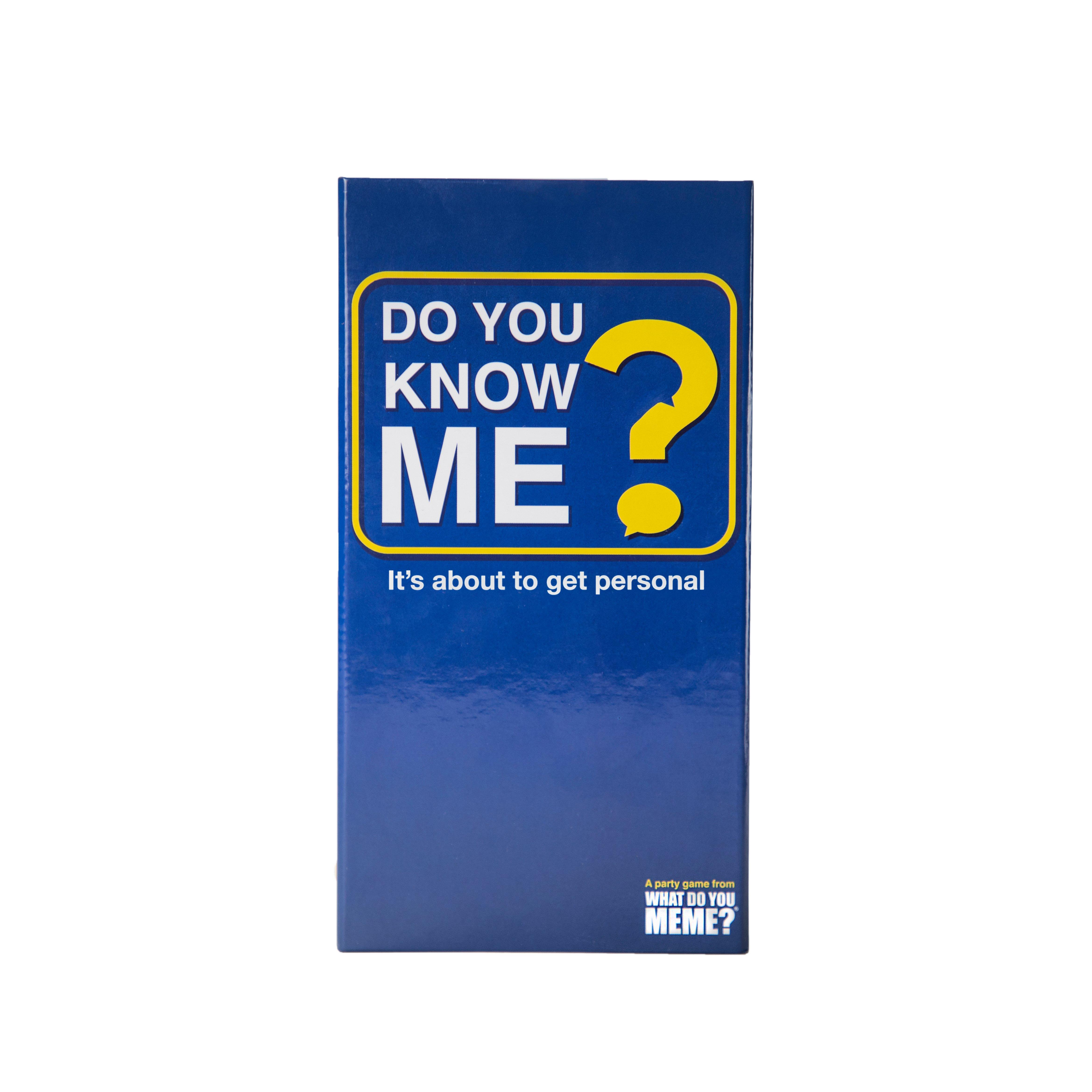Do You Know Me? Card Game