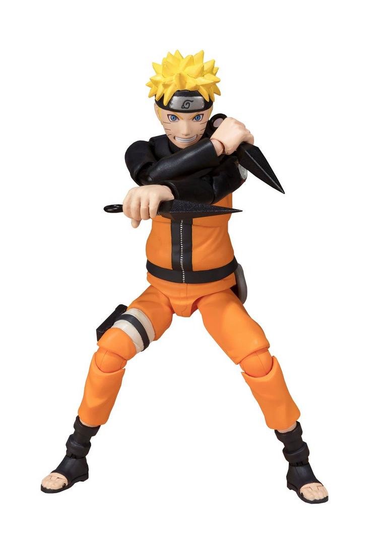 Bandai Naruto Shippuden Naruto Uzumaki New Package Version S.H.Figuarts Statue