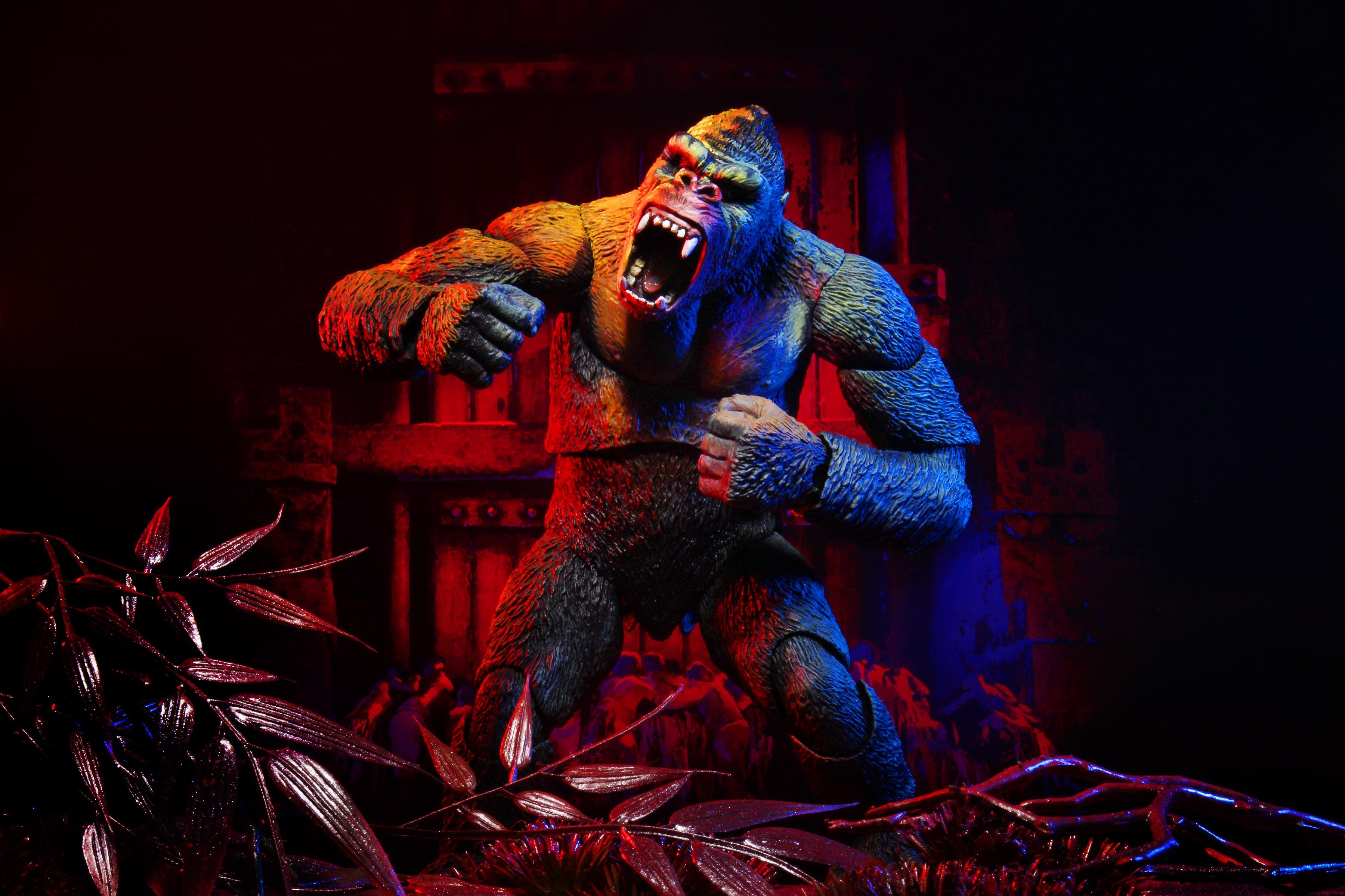 NECA Ultimate King Kong Illustrated 7'' Action Figure 42748 for sale online 