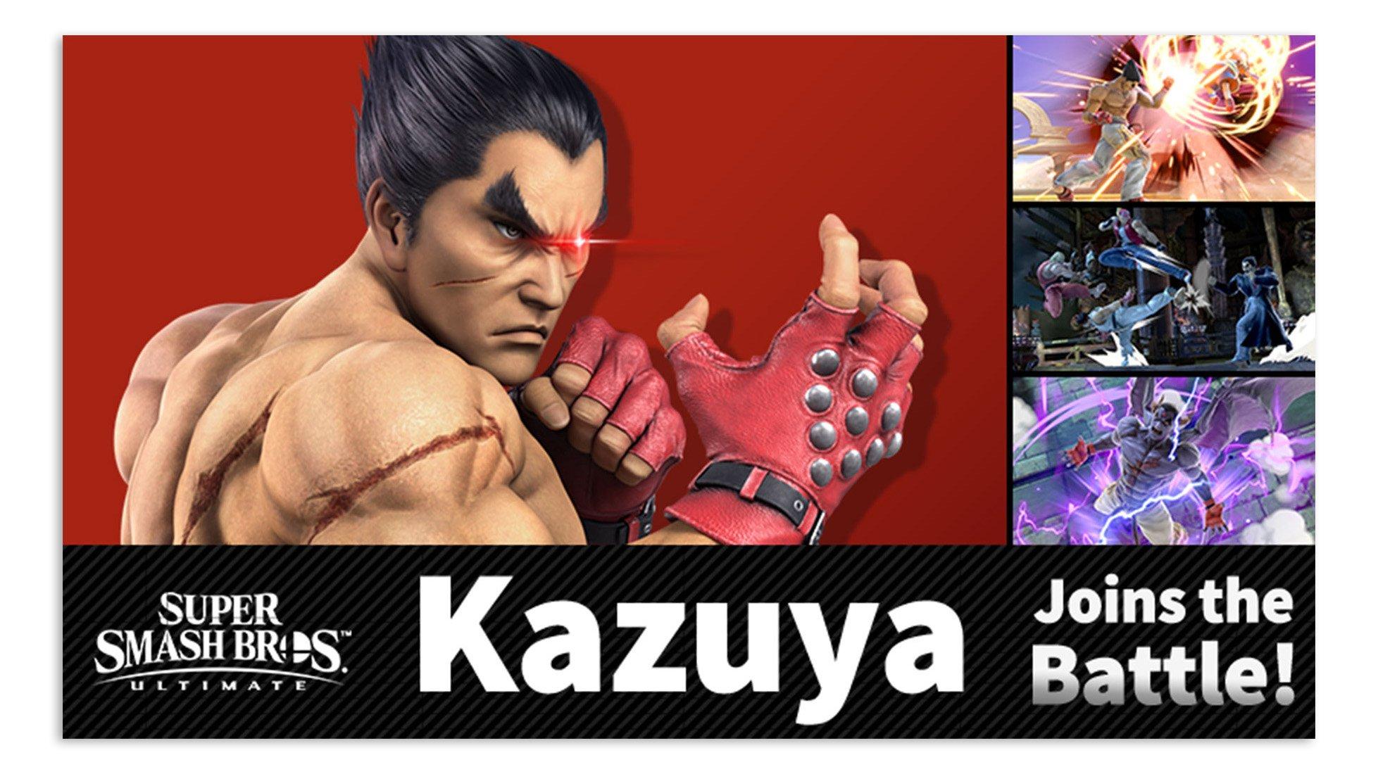 Kazuya Mishima from the TEKKEN series possesses Super Smash Bros