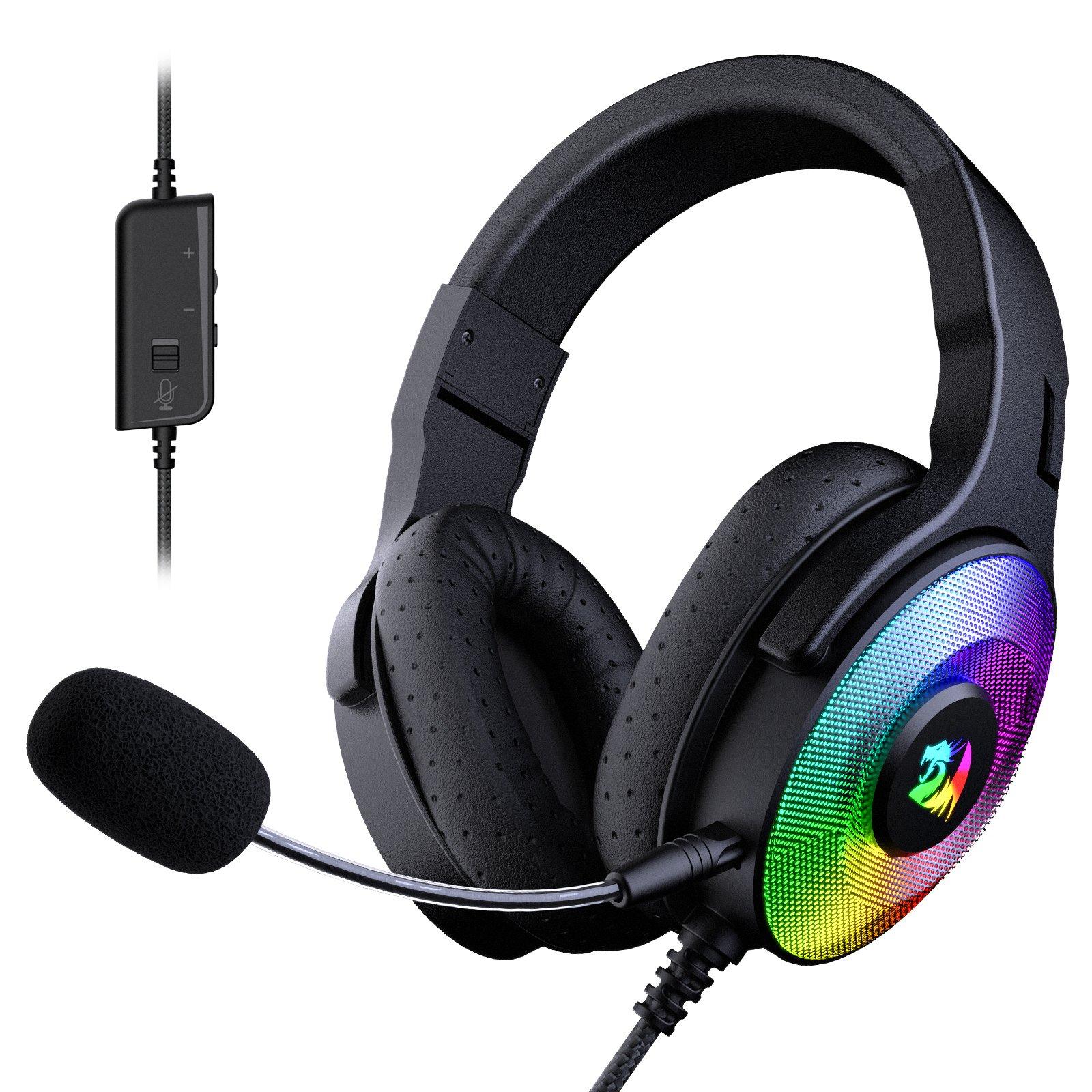 Redragon H350 Pandora RGB Black Wired Gaming Headset