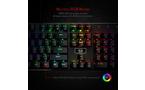 Redragon K556 Aluminum Base 104 Standard Keys RGB LED Wired Mechanical Gaming Keyboard