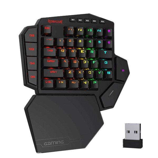 Redragon K585 DITI Wireless One-Handed Mechanical Keyboard