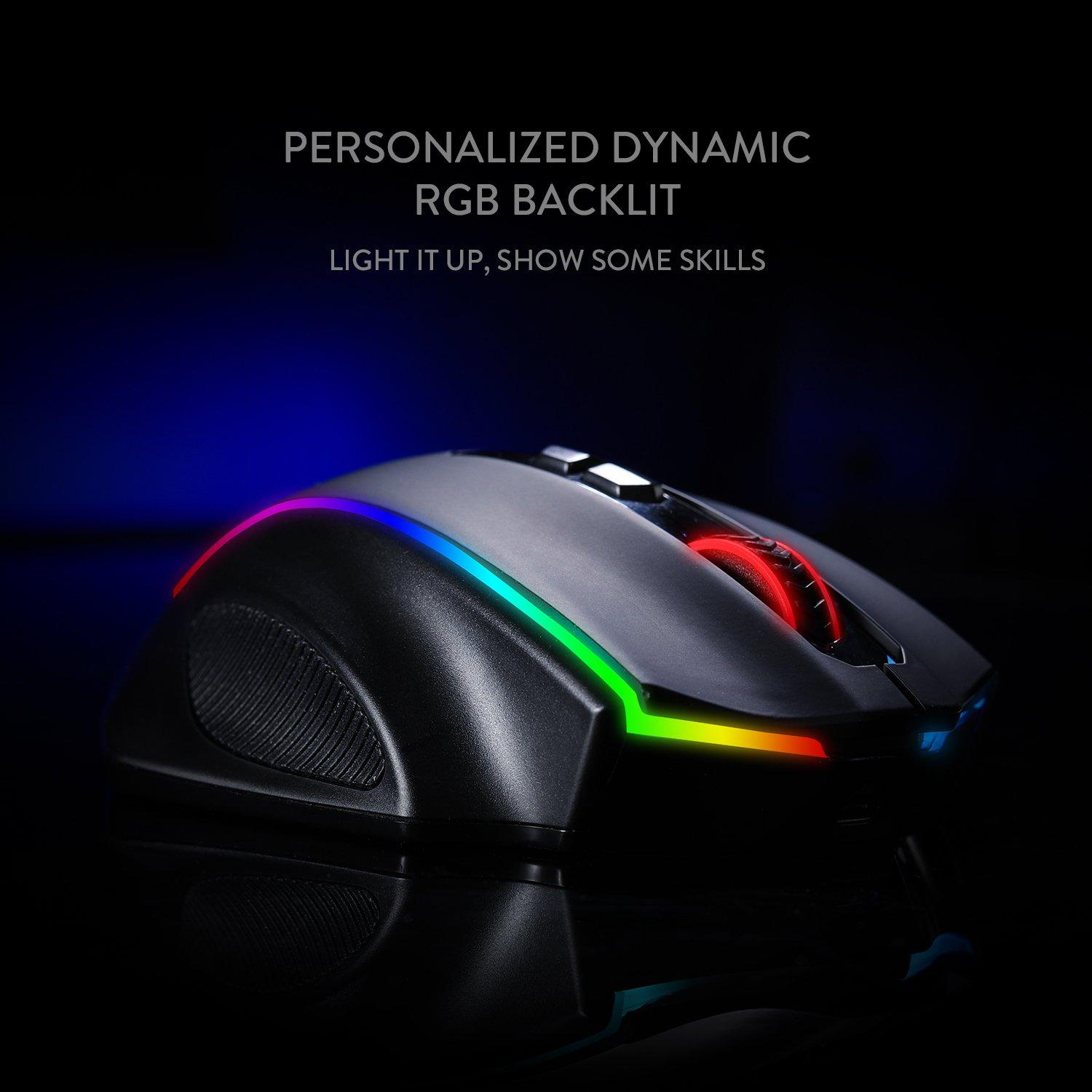 Redragon M686 Adjustable DPI RGB Wireless Gaming Mouse
