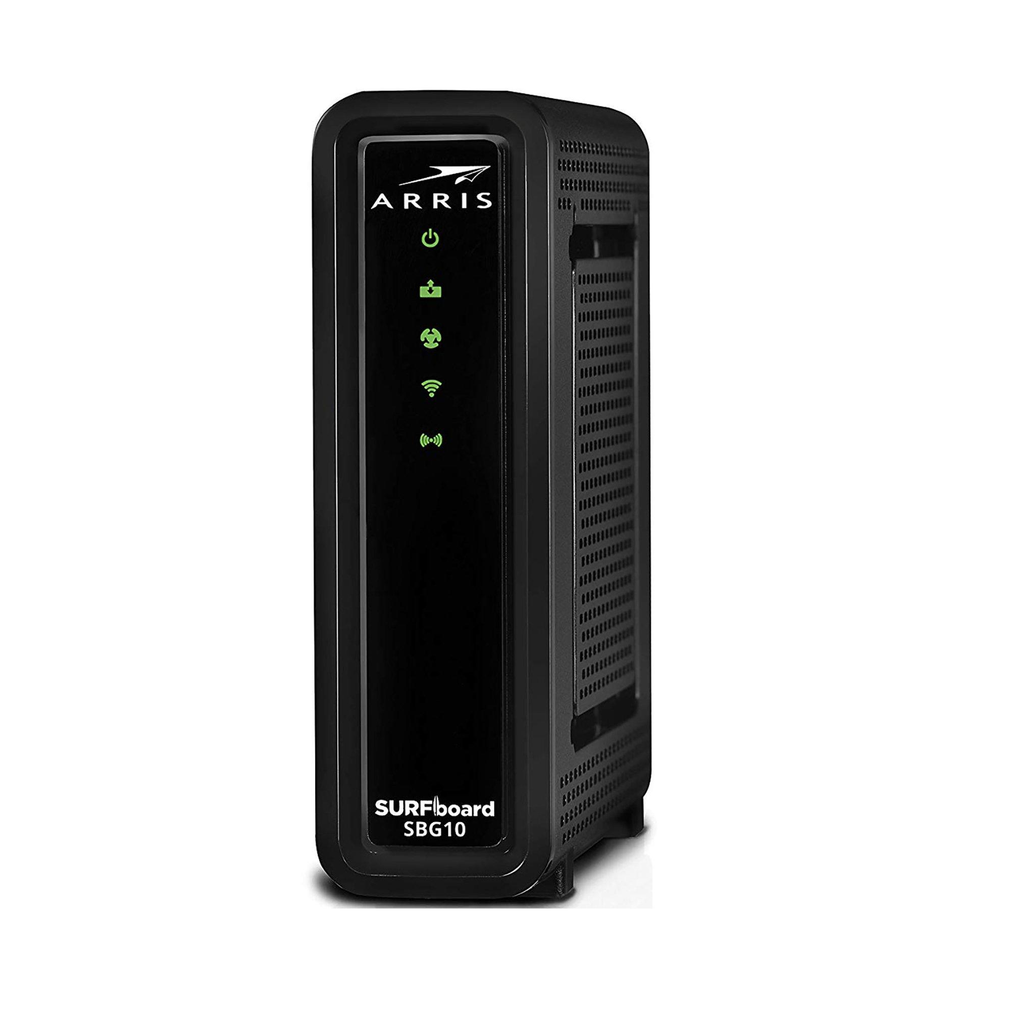 ARRIS SURFboard SBG10 DOCSIS 3.0 Cable Modem AC1600 Wi-Fi Router