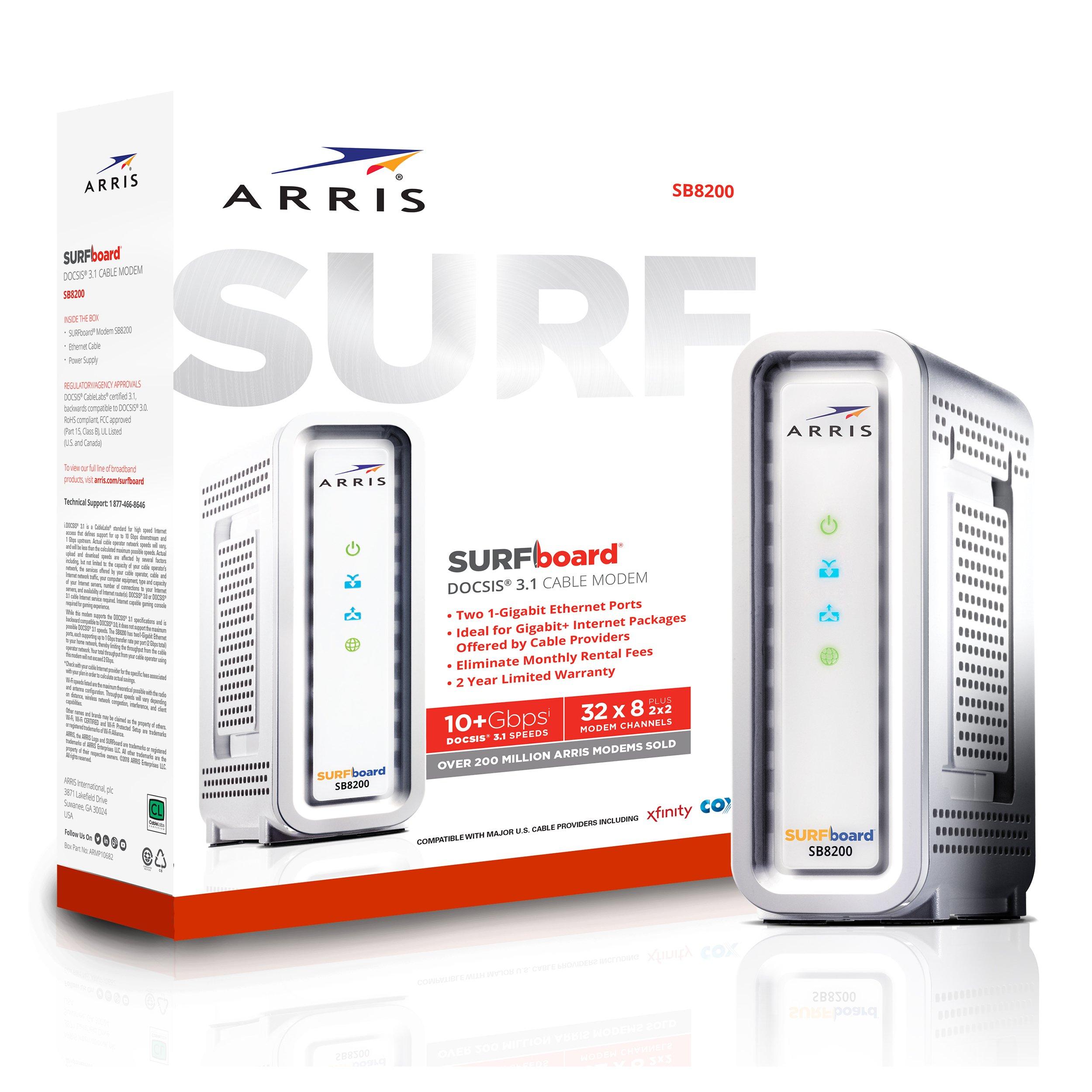 ARRIS SURFboard SB8200 Cable Modem