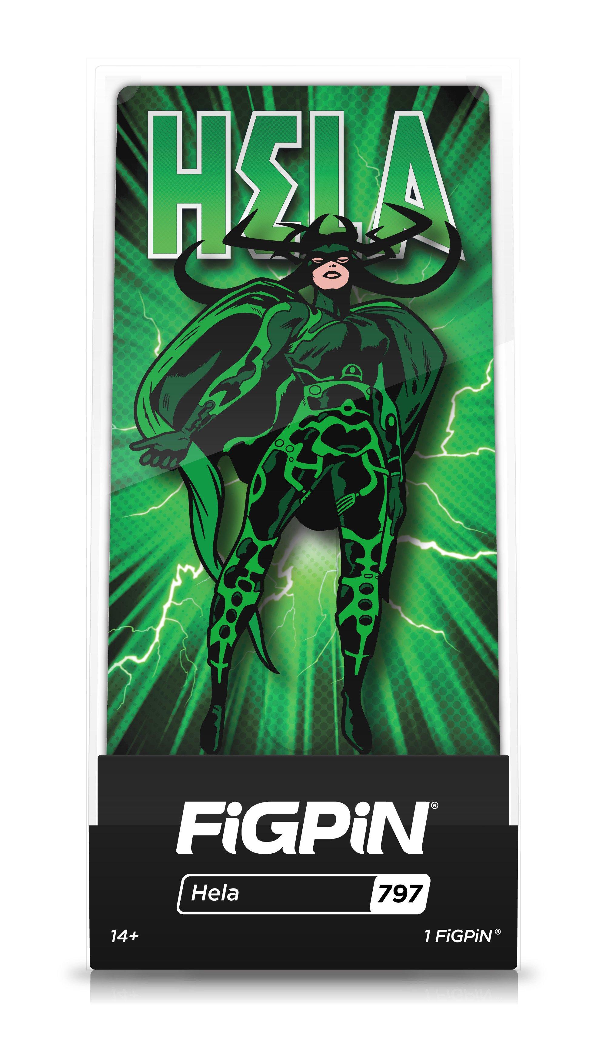 FiGPiN Marvel Hela Collectible Enamel Pin