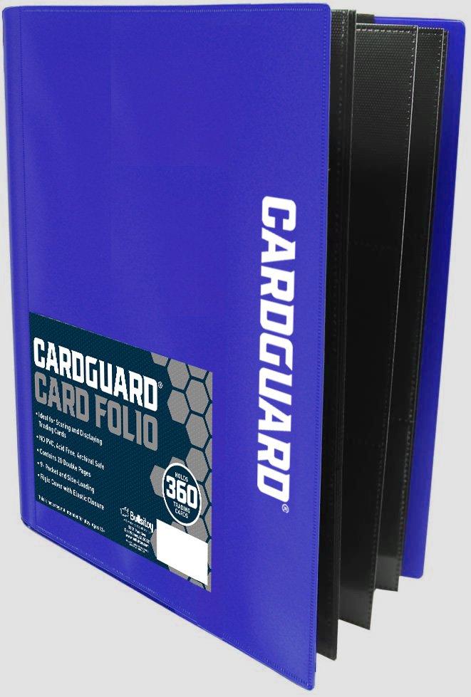 Card Guard Blue 9-Pocket Card Folio Holds 360 Cards So Amazing You Might Cry 