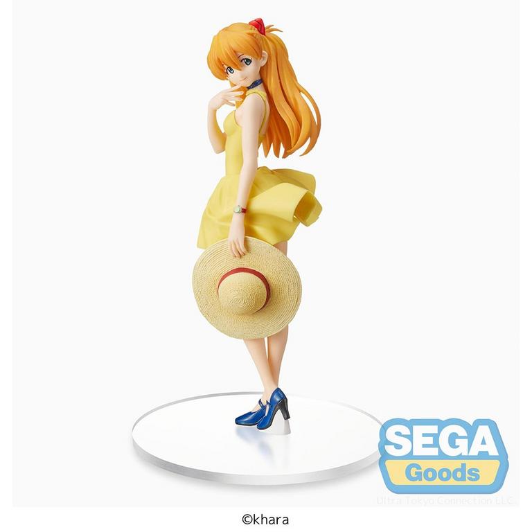 SEGA Neon Genesis Evangelion Asuka Summer Dress Version PM 9-in Statue (GameStop)