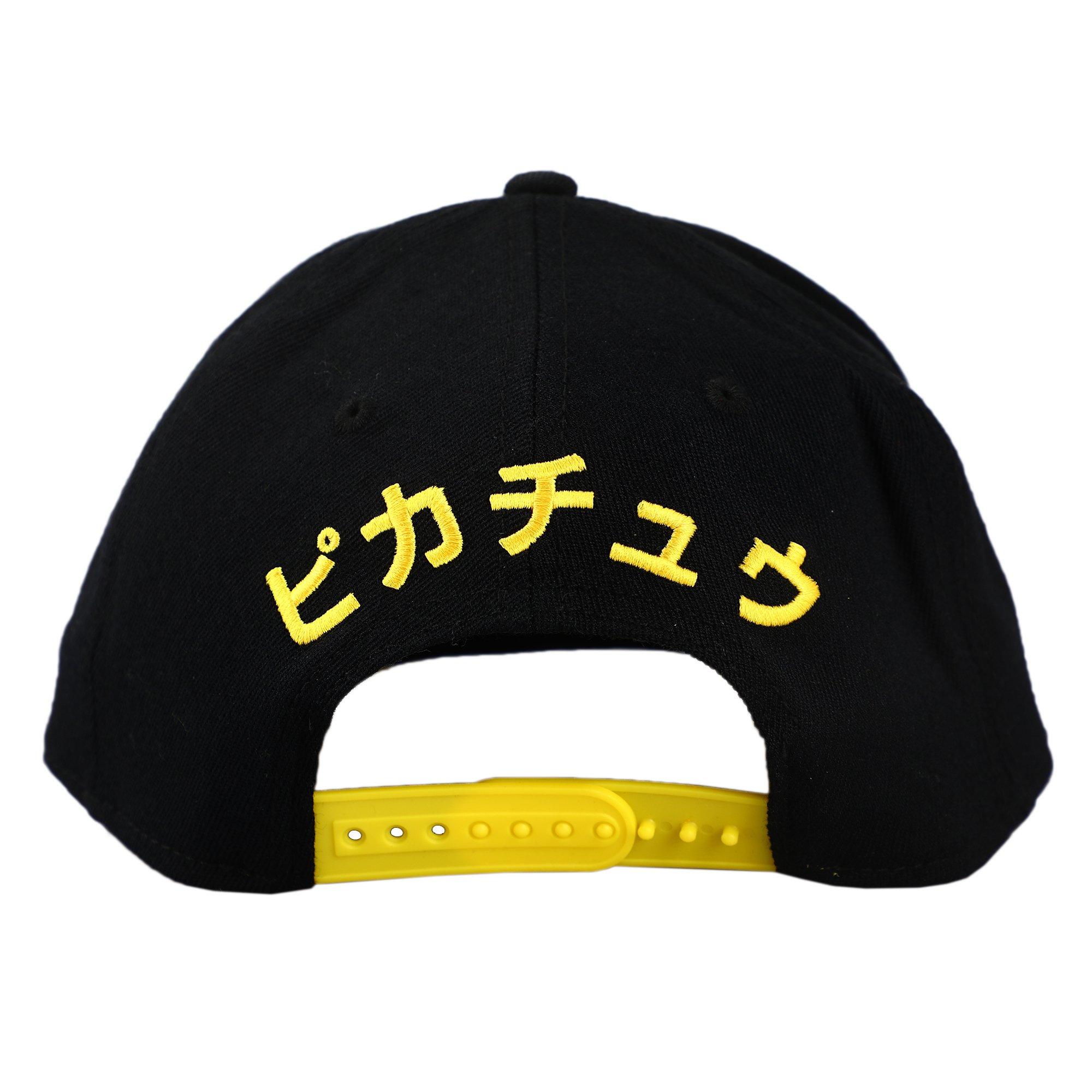 Pokemon Pikachu Katakana Snapback Hat