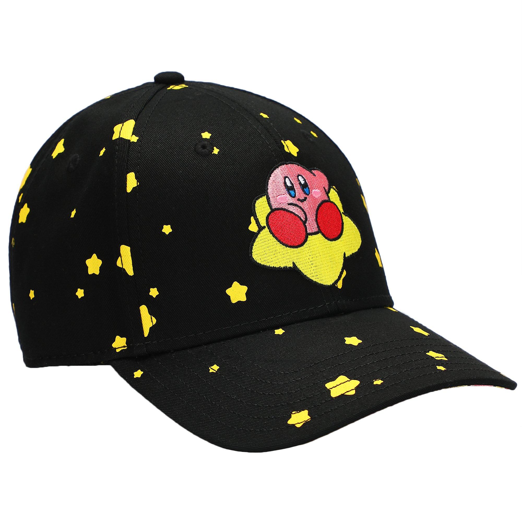 Kirby Warp Star Embroidered Hat