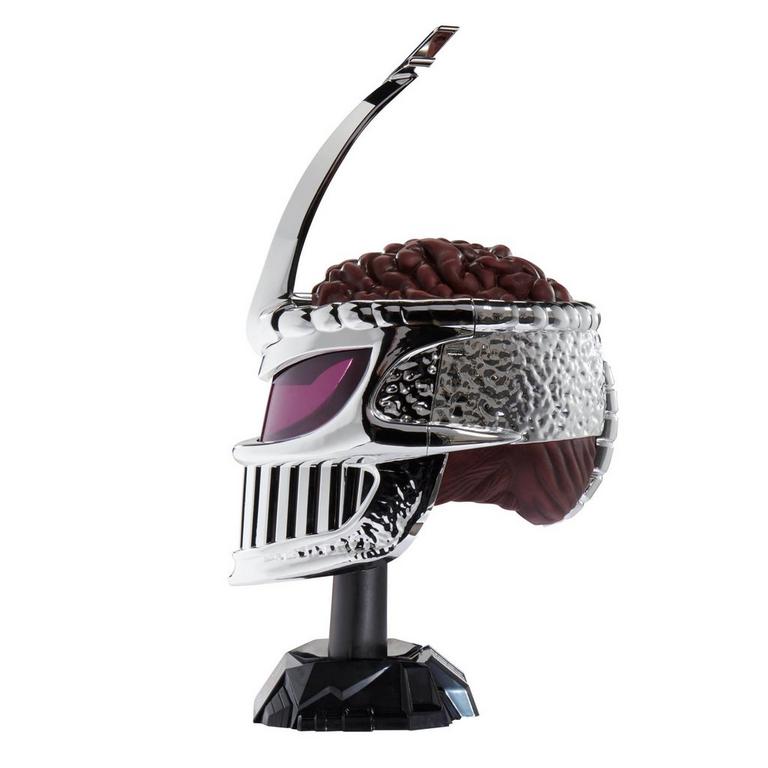 Hasbro Power Rangers Lightning Collection Mighty Morphin Lord Zedd Electronic Voice Changer Helmet with Display Stand