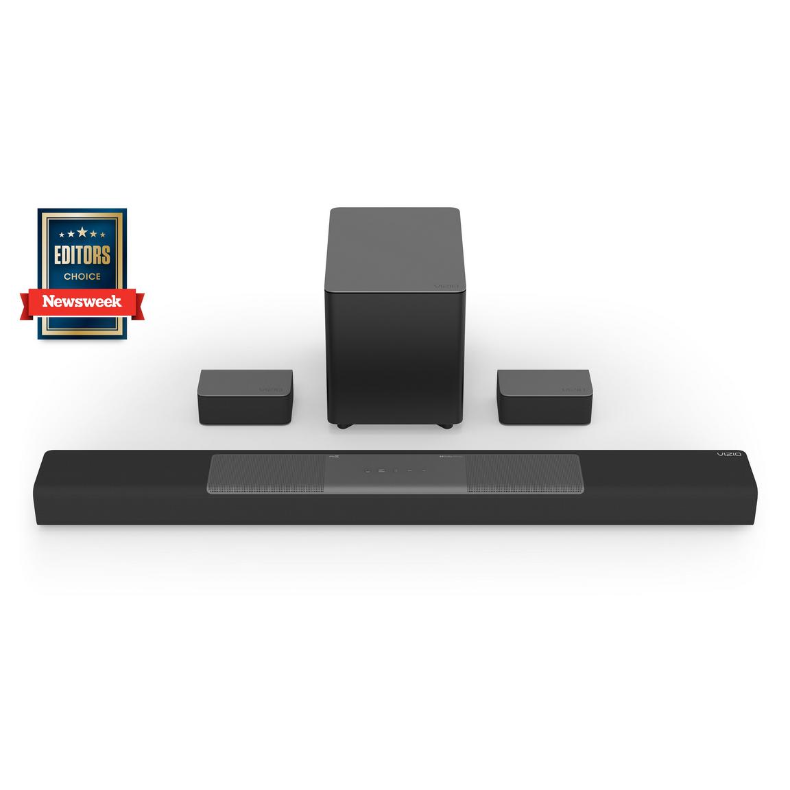 M-Series 5.1.2 Sound Bar and Home Theater Sound System with Dolby Atmos and DTSX Black - VIZIO M512A-H6