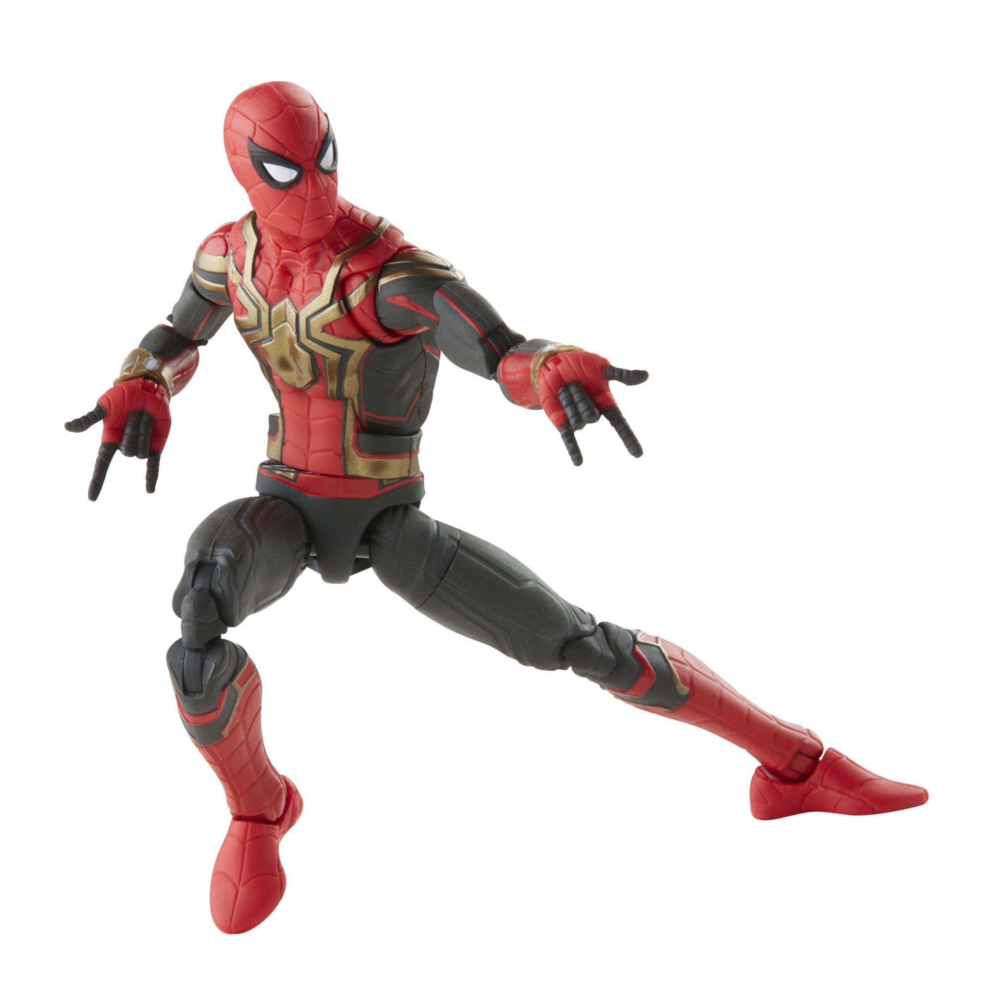 Marvel Spider-Man 6-Inch Upgraded Black and Red Suit Spider-Man Action Figure 