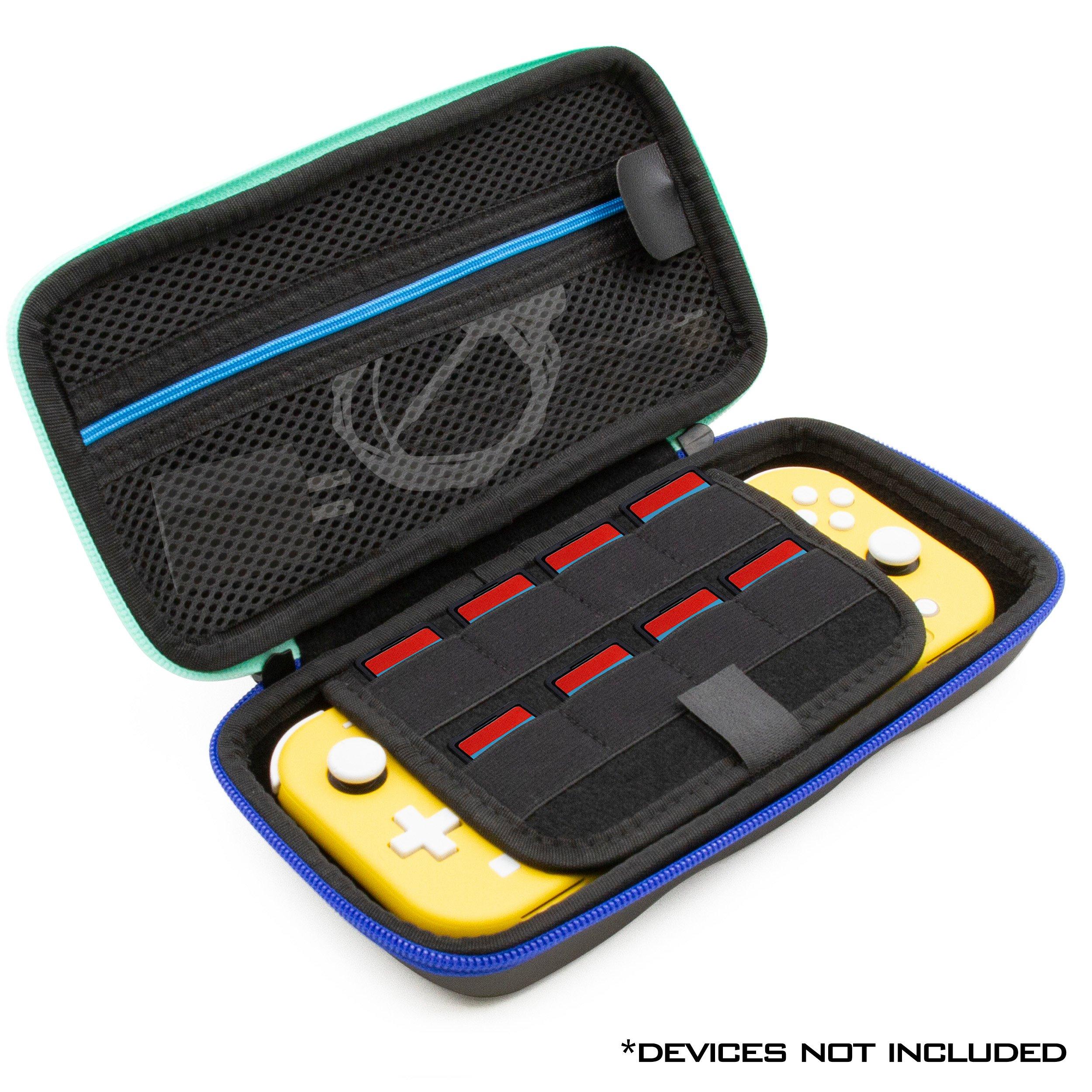 CASEMATIX Heavy Duty Hard Shell Carrying Case for Nintendo Switch Lite