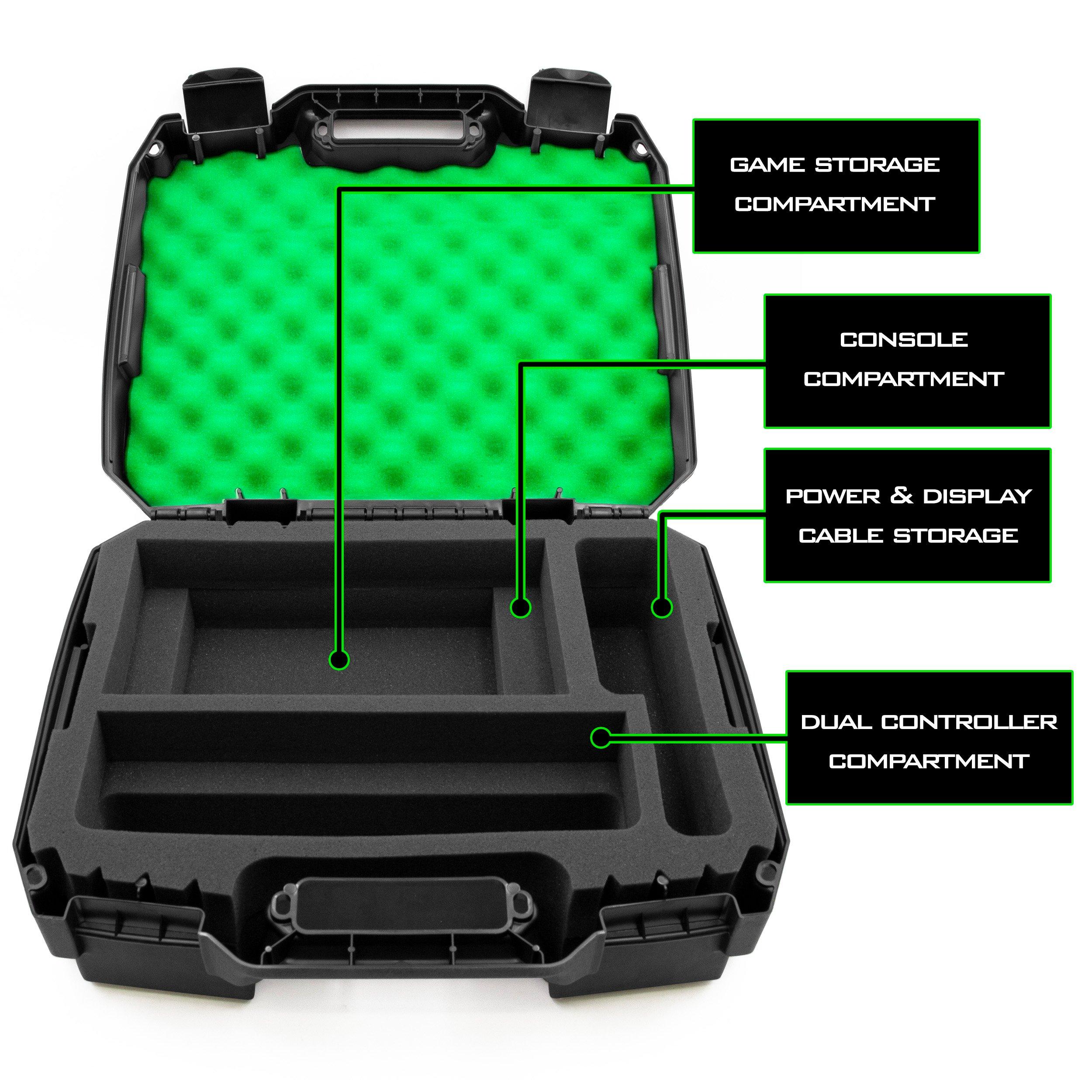 Casematix Hard Shell Travel Case Compatible With Xbox Series X Console Con Sw4you5oo6 パソコン周辺機器 Www Apostillarcancilleriacolombia Com