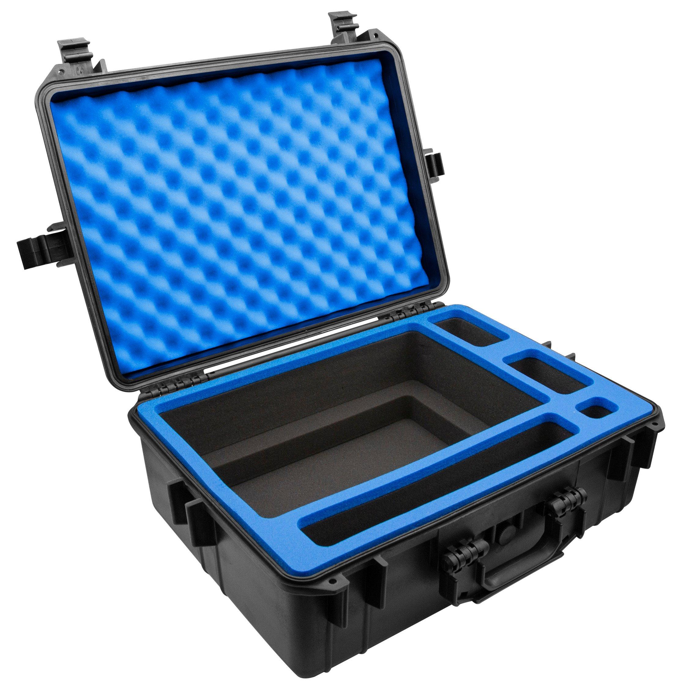 CASEMATIX Hard Shell Travel Case Custom Foam Fits Disc and Digital for