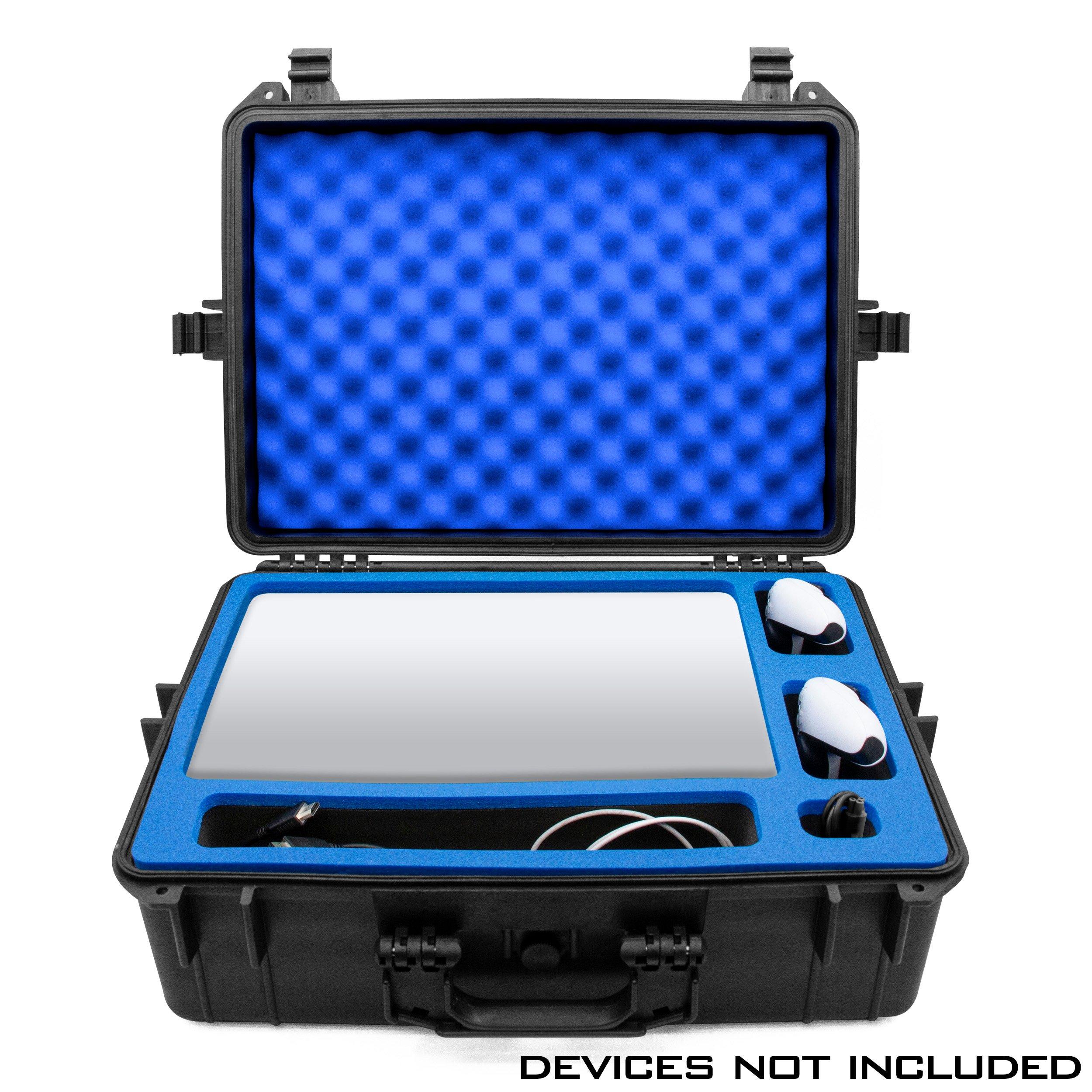 CASEMATIX Hard Shell Travel Case Custom Foam Fits Disc and Digital for