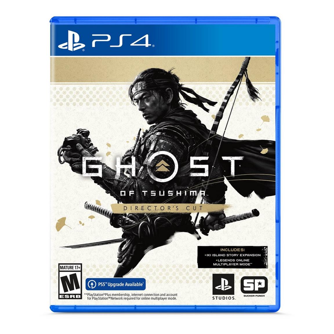 Ghost of Tsushima Director's Cut - PlayStation 4, New -  Sony, 3006680