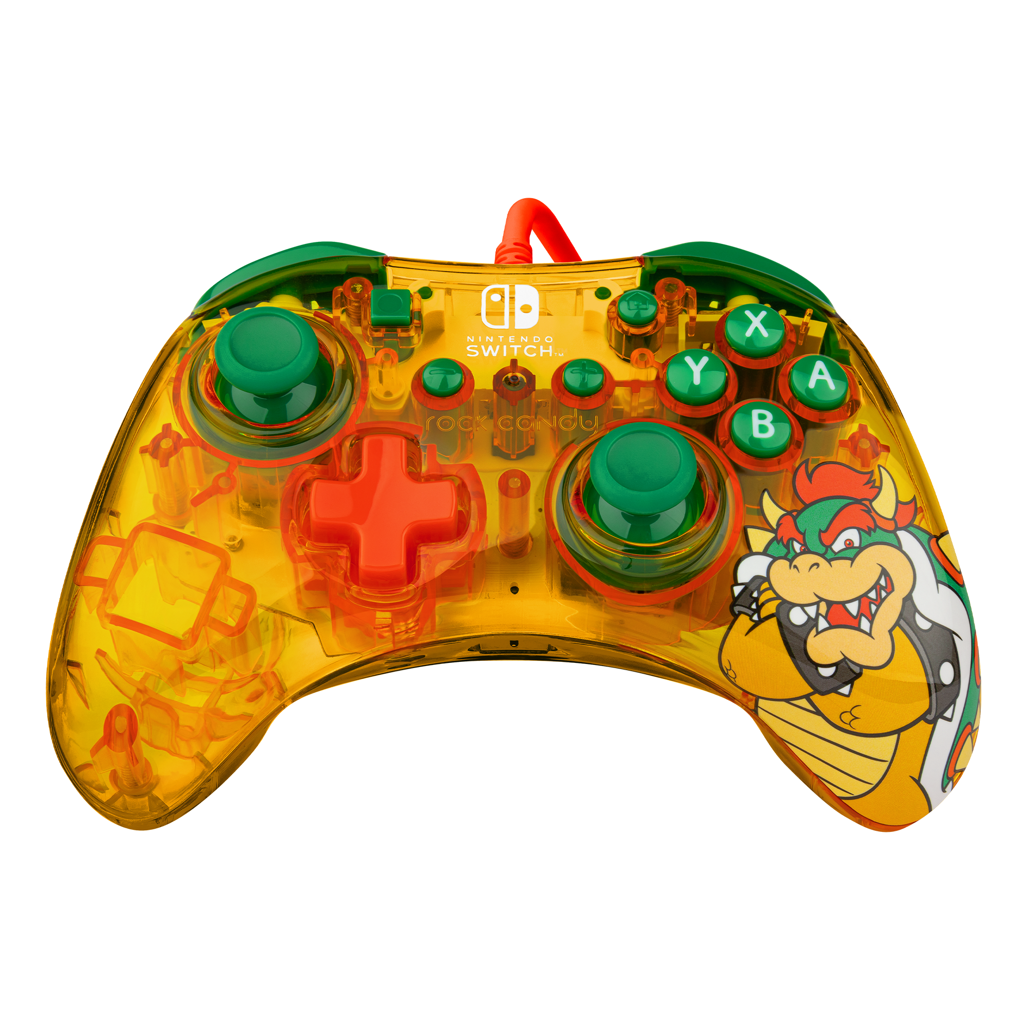 PDP Rock Candy Wired Controller for Nintendo Switch Lemon