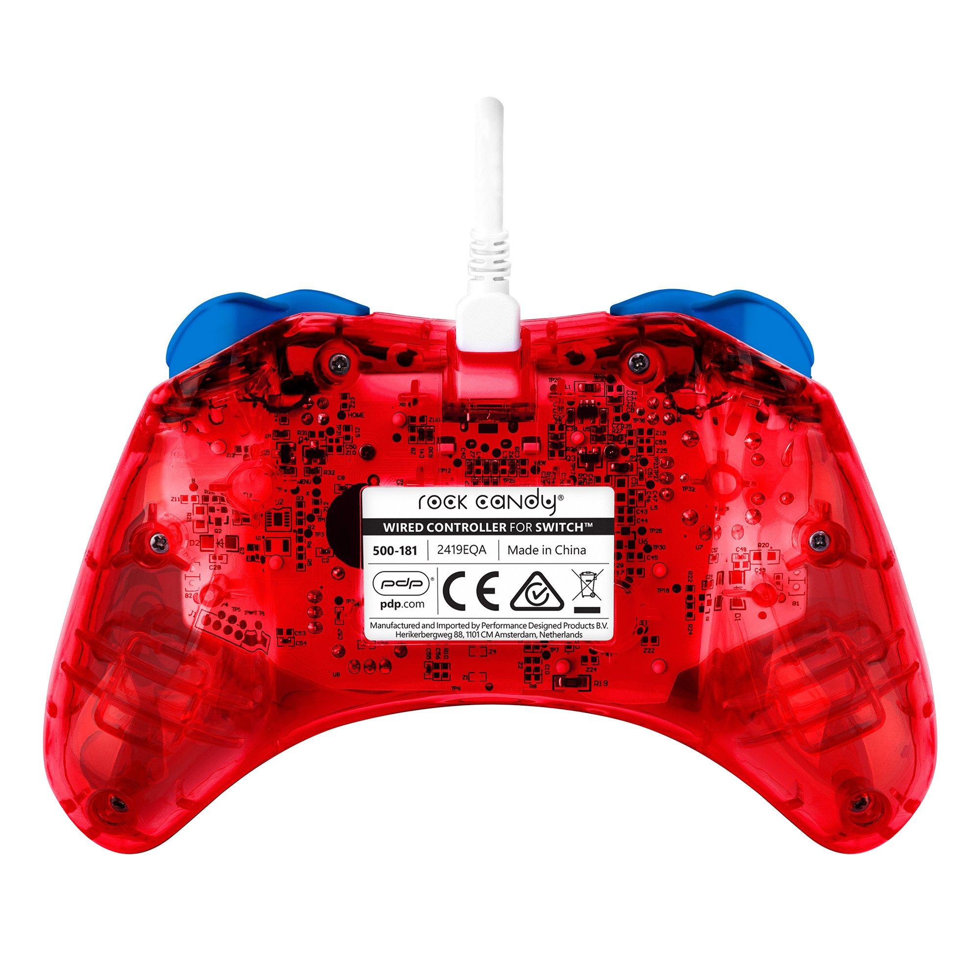 PDP Rock Candy Wired Controller for Nintendo Switch (Styles May Vary)