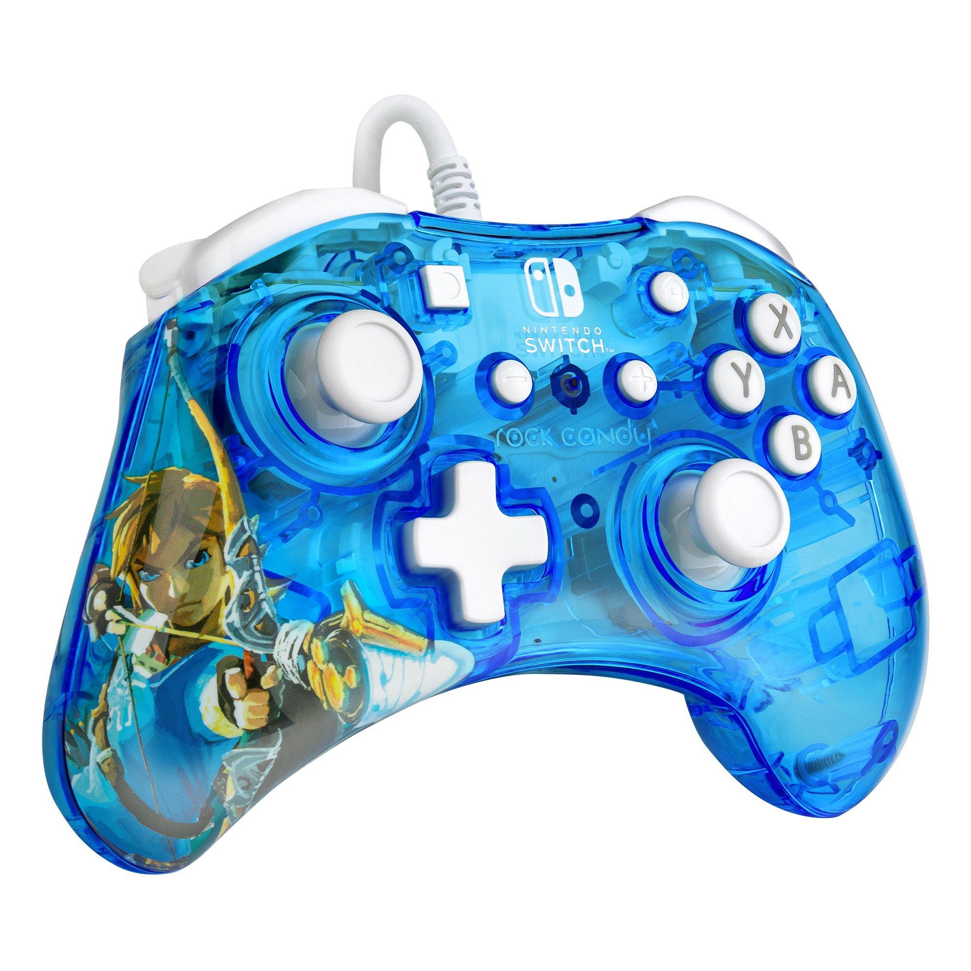 list item 2 of 8 Rock Candy Legend of Zelda Link Wired Controller for Nintnedo Switch