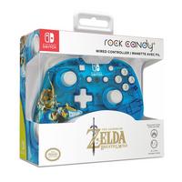 list item 8 of 8 Rock Candy Legend of Zelda Link Wired Controller for Nintendo Switch