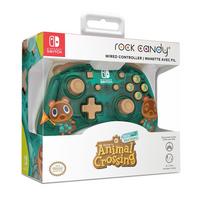 list item 9 of 9 Rock Candy Animal Crossing Tom Nook Wired Controller for Nintendo Switch