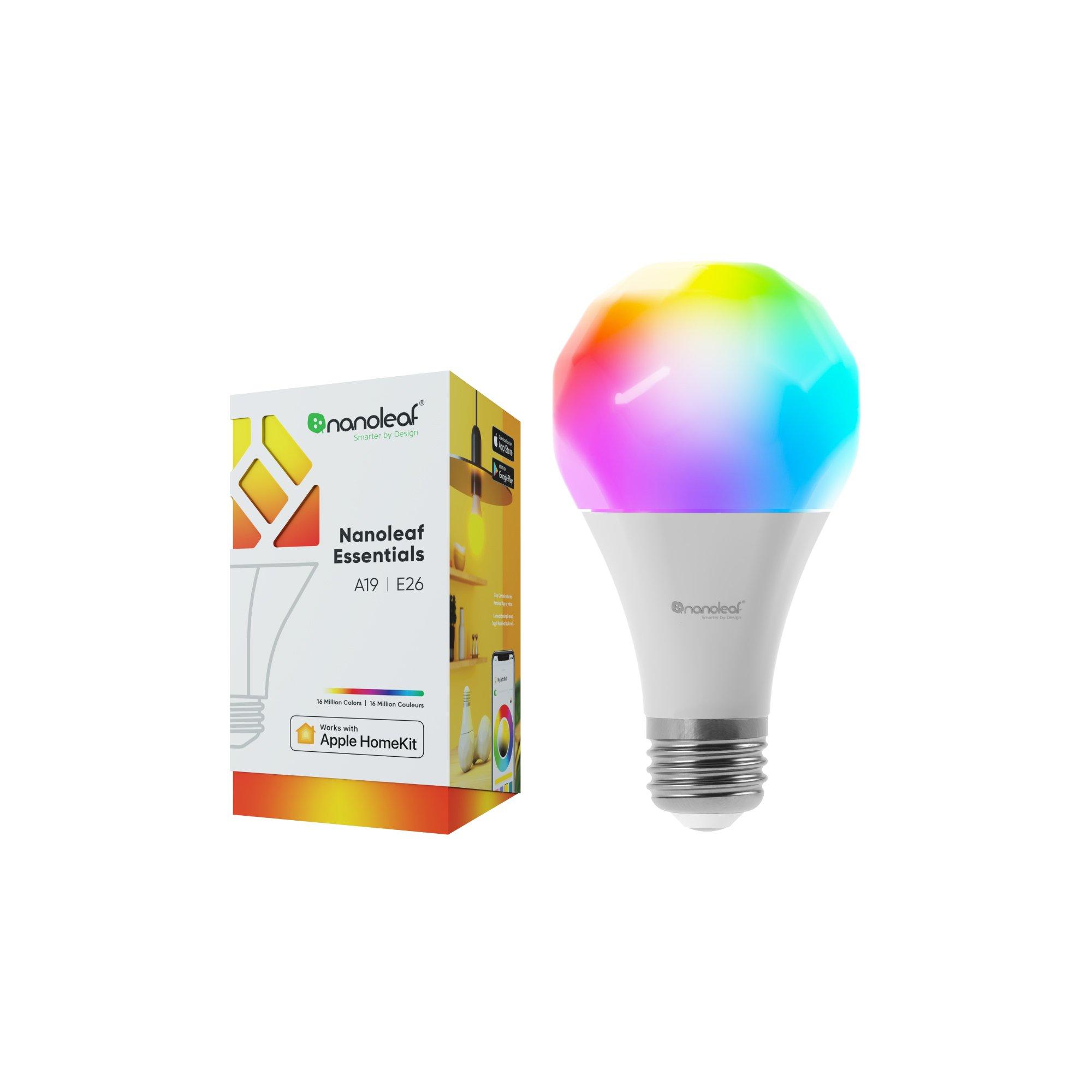 Nanoleaf Essentials A19 E26 Smart LED Bulb