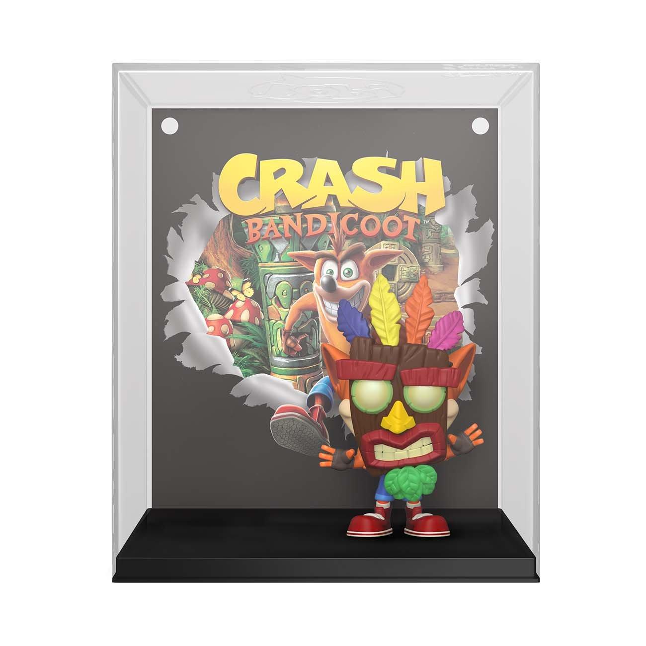 Forberedelse Konsulat klipning Funko POP! Game Cover: Crash Bandicoot with Aku Mask Vinyl Figure GameStop  Exclusive | GameStop