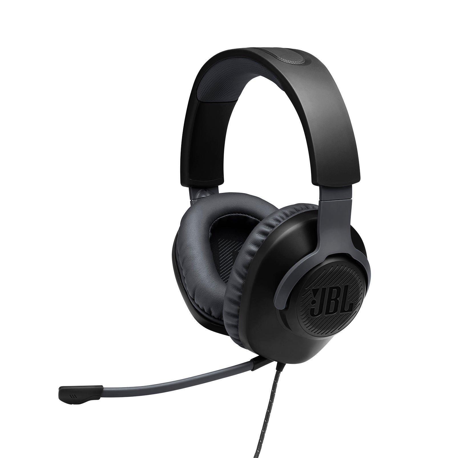 JBL Quantum 100 Wired Over Ear Gaming Headset with Detachable